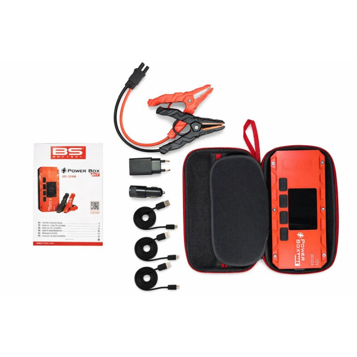 Booster de batterie BS BATTERY Power Box Max PB-02 | Oxmoto
