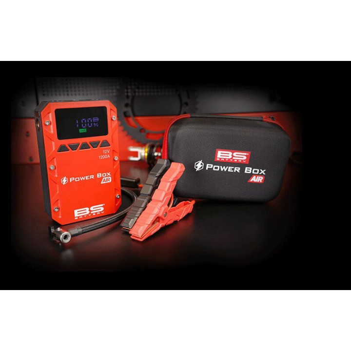 Booster de batterie BS BATTERY Power Box Air PB-02 | Oxmoto