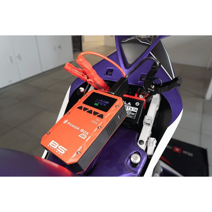 Booster de batterie BS BATTERY Power Box Air PB-02 | Oxmoto