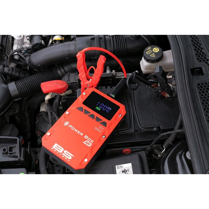 Booster de batterie BS BATTERY Power Box Air PB-02 | Oxmoto
