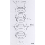 Roulements de direction Buzzetti 6042 | Oxmoto