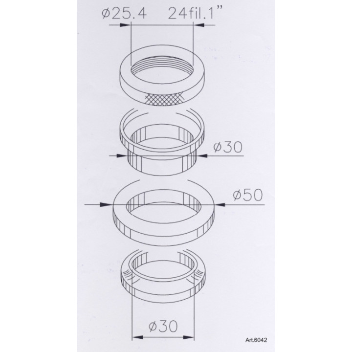 Roulements de direction Buzzetti 6042 | Oxmoto