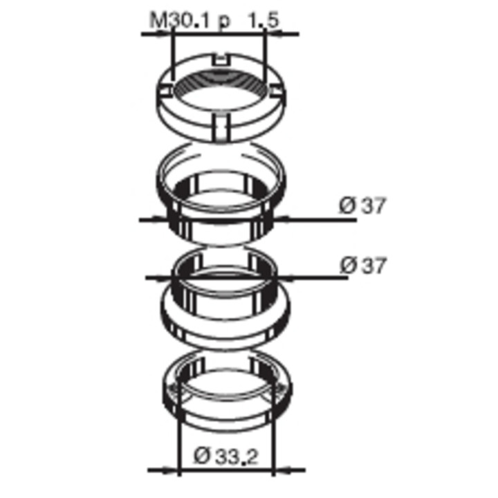 Roulements de direction Buzzetti 6061 | Oxmoto