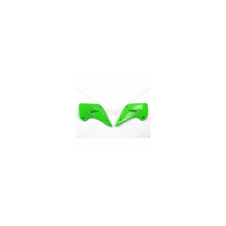Ouïes de radiateur UFO vert Kawasaki kx125/250 1087132001