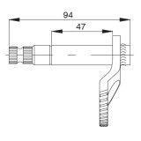 START SHAFT CHINESE ENGINES-94mm.-32T (L:94mm) | Oxmoto