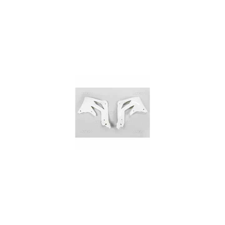 Ouïes de radiateur UFO blanc Kawasaki kx450f 1087203003