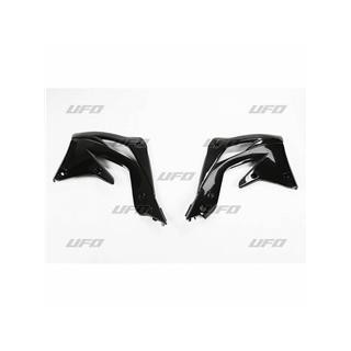 Ouïes de radiateur UFO noir Kawasaki kx450f | Oxmoto