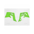 Ouïes de radiateur UFO vert Kawasaki KX450F | Oxmoto