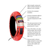 Couvertures chauffantes CAPIT Suprema Spina rouge | Oxmoto