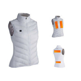 Gilet chauffant CAPIT WarmMe - blanc | Oxmoto