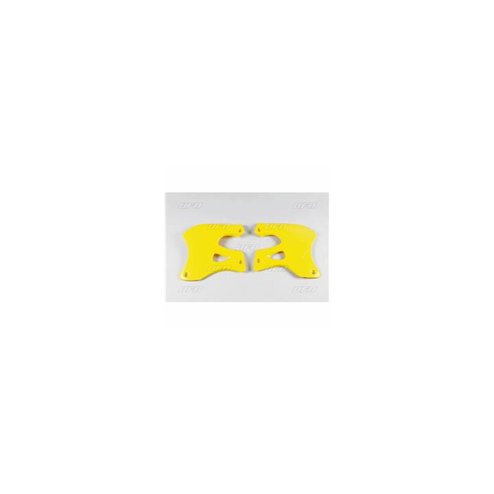 Ouïes de radiateur UFO jaune Suzuki rm125/250 1087606001
