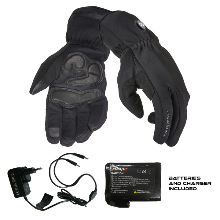 Gants chauffants CAPIT WarmMe Urban - noir | Oxmoto