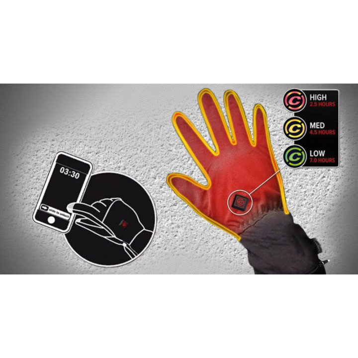 Gants CAPIT WarmMe - noir | Oxmoto