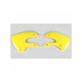 Ouïes de radiateur UFO jaune Suzuki rm65 | Oxmoto