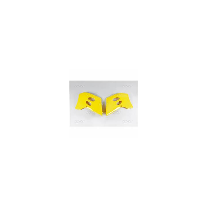 Ouïes de radiateur UFO jaune Suzuki rm125/250 1087602001