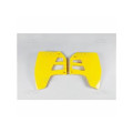 Ouïes de radiateur UFO jaune Suzuki RM125/250 SU02958#101