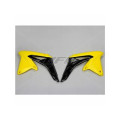 Ouïes de radiateur jaune/noir Suzuki rm-z450 | Oxmoto