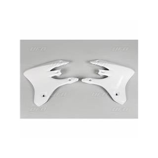 Ouïes de radiateur UFO blanc Yamaha WR250F/450F | Oxmoto