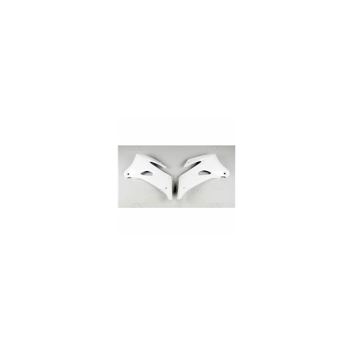 Ouïes de radiateur UFO blanc Yamaha wr250f/450f | Oxmoto