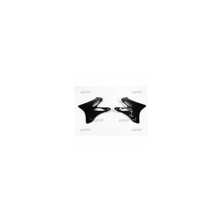 Ouïes de radiateur UFO noir Yamaha | Oxmoto