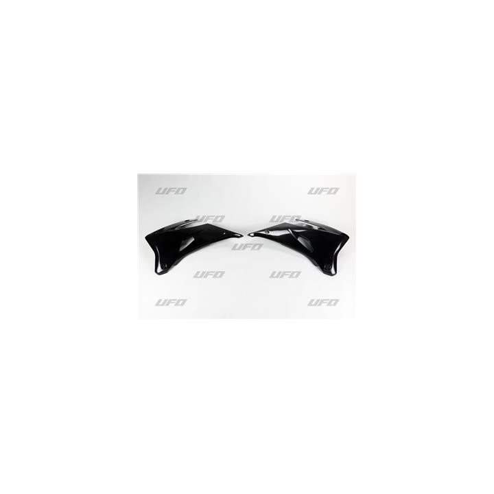 Ouïes de radiateur UFO noir Yamaha YZ250F/450F | Oxmoto