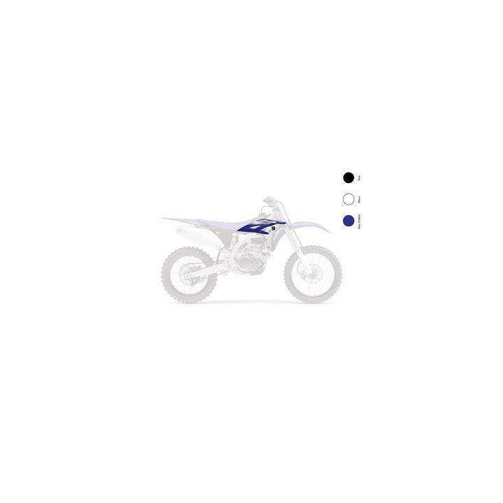 Ouïes de radiateur blanc Yamaha wr450f | Oxmoto