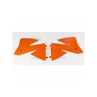 Ouïes de radiateur UFO orange KTM EXC | Oxmoto
