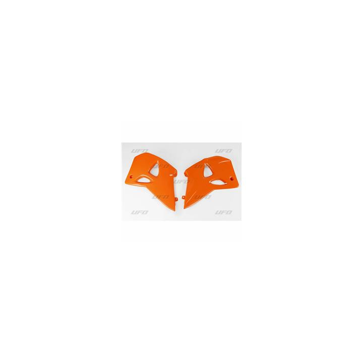 Ouïes de radiateur UFO orange KTM 1087300001 | Oxmoto