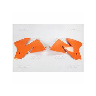 Ouïes de radiateur UFO orange KTM KT03095#127 | Oxmoto