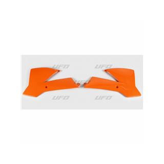 Ouïes de radiateur UFO orange KTM SX65 | Oxmoto