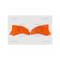 Ouïes de radiateur UFO orange KTM sx65 1087351001 | Oxmoto