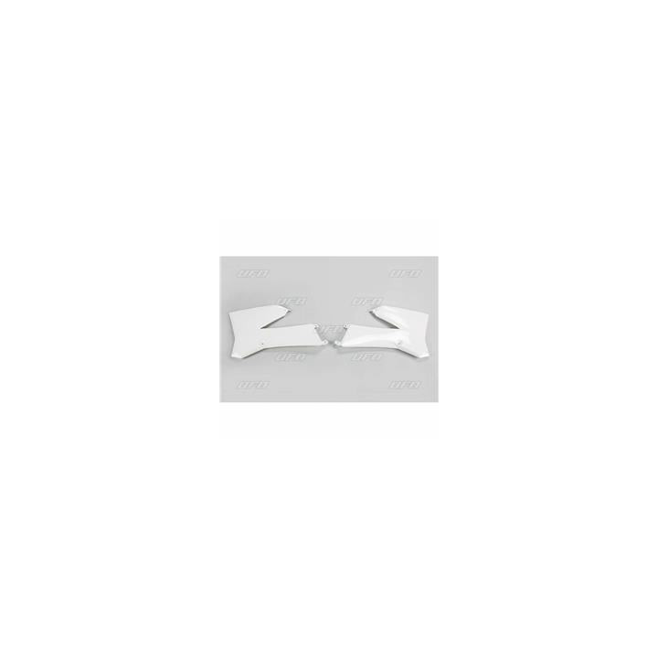 Ouïes de radiateur UFO blanc KTM sx85 1087337003 | Oxmoto
