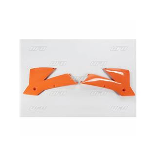 Ouïes de radiateur UFO orange KTM 1087314001 | Oxmoto