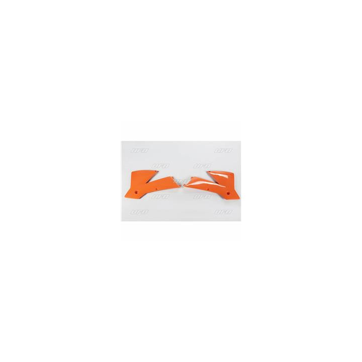 Ouïes de radiateur UFO orange KTM 1087314001 | Oxmoto