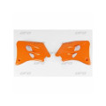 Ouïes de radiateur UFO orange KTM SX60/65 | Oxmoto