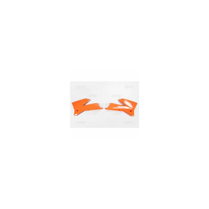 Ouïes de radiateur UFO orange KTM 1087332002 | Oxmoto
