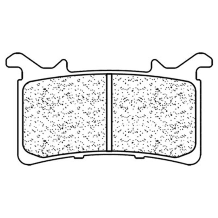 Plaquettes de frein CL BRAKES racing métal fritté - 1273C60