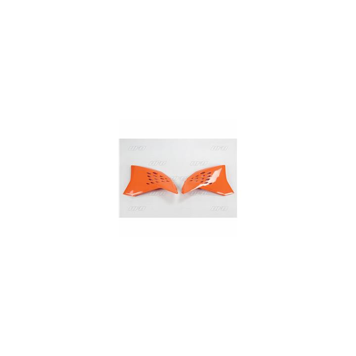 Ouïes de radiateur UFO orange KTM 1087354002 | Oxmoto