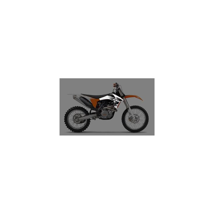 Ouïes de radiateur UFO banc KTM | Oxmoto