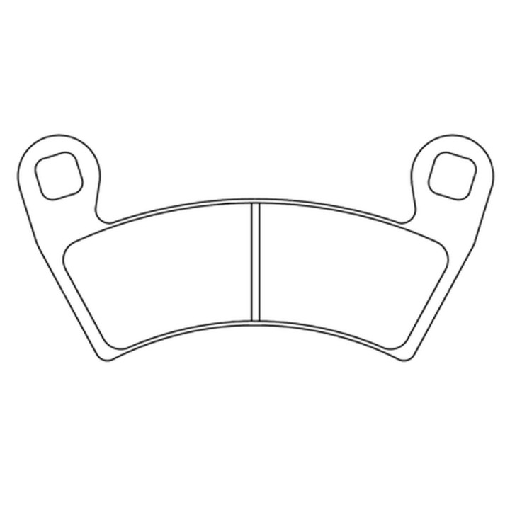 Plaquettes de frein CL BRAKES Quad métal fritté - 1229ATV1