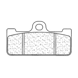 Plaquettes de frein CL BRAKES Racing métal fritté - 2329C60