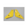 Ouïes supérieures de radiateur UFO jaune Husqvarna | Oxmoto