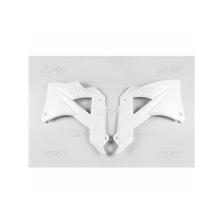 Ouïes de radiateur UFO blanc gas gas | Oxmoto