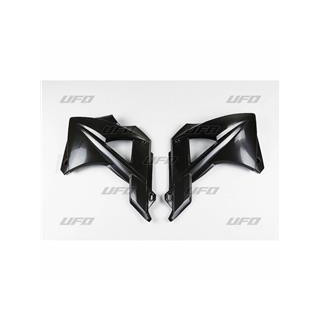 Ouïes de radiateur UFO noir gas gas 1086717003 | Oxmoto