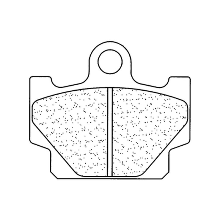 Plaquettes de frein CL BRAKES route métal fritté - 2802S4