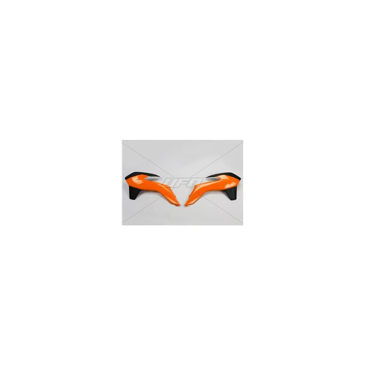 Ouïes de radiateur UFO couleur origine 2013 KTM | Oxmoto