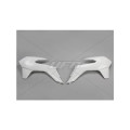 Ouïes de radiateur UFO blanc KTM 1087381003 | Oxmoto