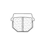 Plaquettes de frein CL BRAKES Quad métal fritté - 2469ATV1