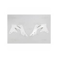 Ouïes de radiateur UFO blanc Kawasaki kx250f 1087210003