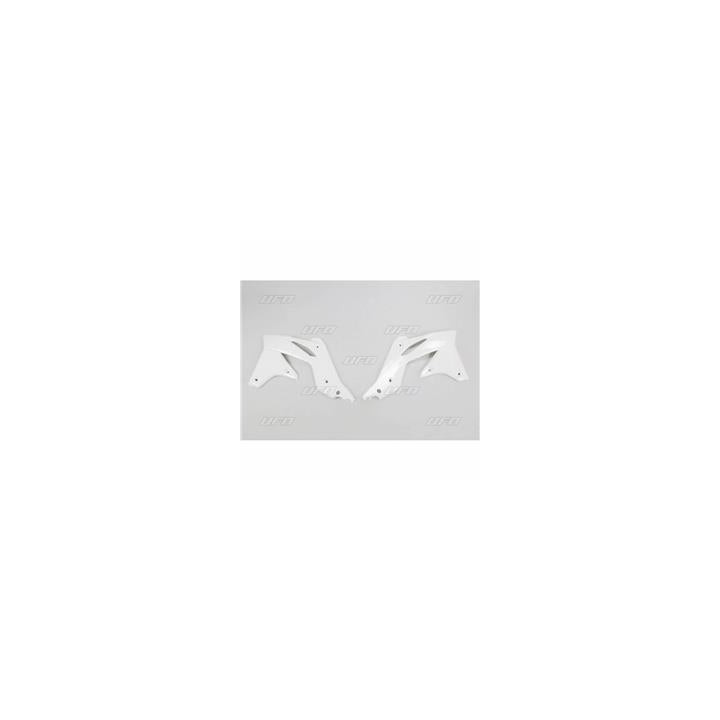 Ouïes de radiateur UFO blanc Kawasaki kx250f 1087210003